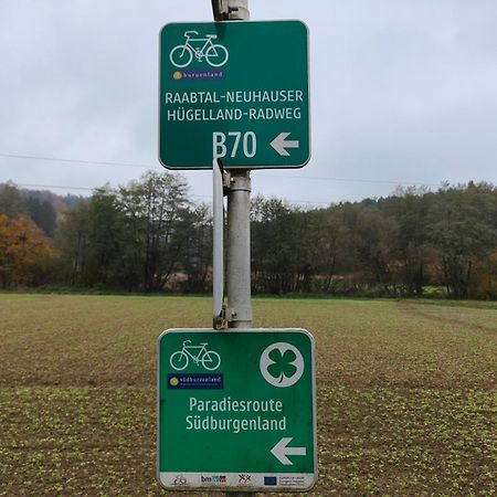 Ferienwohnung Dorfleben, Nahe Jennersdorf Und Therme Windisch Minihof Zewnętrze zdjęcie